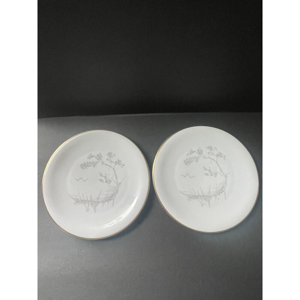 Edelstein Bavaria Made In Germany Malta Plate 20205 White 10” Dinner Plate (2)